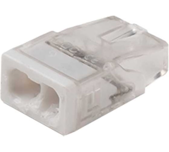 Клемма монтажная нажимного соединения Jazzway PTC-2P 2273-242 450В 32А 0.14-4.0кв.мм (упаковка 100шт) 5051096