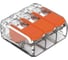 Клемма монтажная рычажного соединения Jazzway PTC-3P 221-413 450В 32А 0.14-4.0кв.мм (упаковка 50шт) 5050914 2