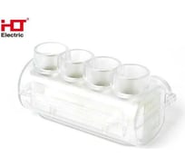 Клемма для сетей уличного освещения HLT (10 шт в уп)КЕ10.1 AI 4x10-35ммAL/Cu 1.5-25мм 081-38-001