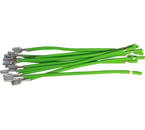 Клемма электропроводки Nord-Yada мама 6,3 мм луженая с проводом 2,5мм TM Nord YADA 10шт в упаковке 909602