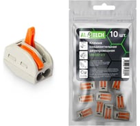 Клемма соединительная ALTECH LBB222-412, 10шт, ZIP пакет 4673758070395