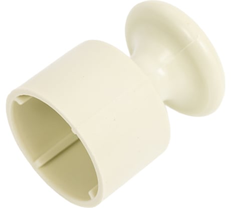 Изолятор для наружного монтажа Bironi R, пластик слоновая кость (300 шт/уп) R1-551-211-300