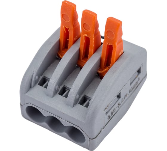 Монтажные клеммы Navigator NTC-R-3, 50 шт в упаковке 71290