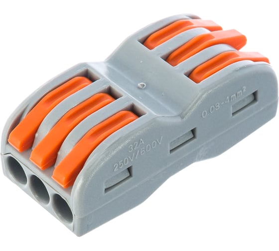 Монтажные клеммы Navigator NTC-R-3x3-6-B5, 5шт в упаковке 14222