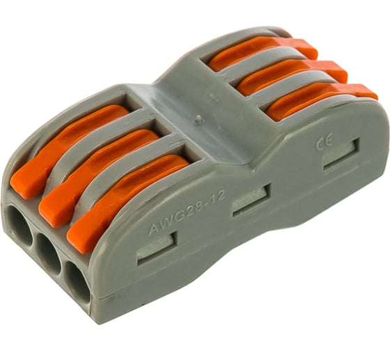 Монтажные клеммы Navigator NTC-R-3x3-6-50, 50 шт в упаковке 14220