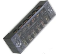 Клеммная колодка винтовая Pro Legend с крышкой, 12 контактов, М3, 15 А, 600 В, 14 AWG, 2 мм2, 5 шт. PL3833_5