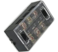 Клеммная колодка винтовая Pro Legend с крышкой, 6 контактов, М4, 35 А, 600 В, 8 AWG, 10 мм2, 5 шт. PL3840_5