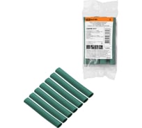 Набор термоусаживаемых клеевых трубок TDM ELECTRIC ТТкНГ(3:1) "Моноцвет, зеленый 9,5/3,0 " SQ0548-2607