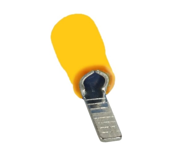 Наконечник штыревой плоский НШпИ КЭАЗ OptiKit T-Shp-PVC-4,0-6,0(100шт) 278023