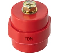 Силовой изолятор с болтом TDM ELECTRIC SM30, Н30хD27хМ6мм SQ0807-0008