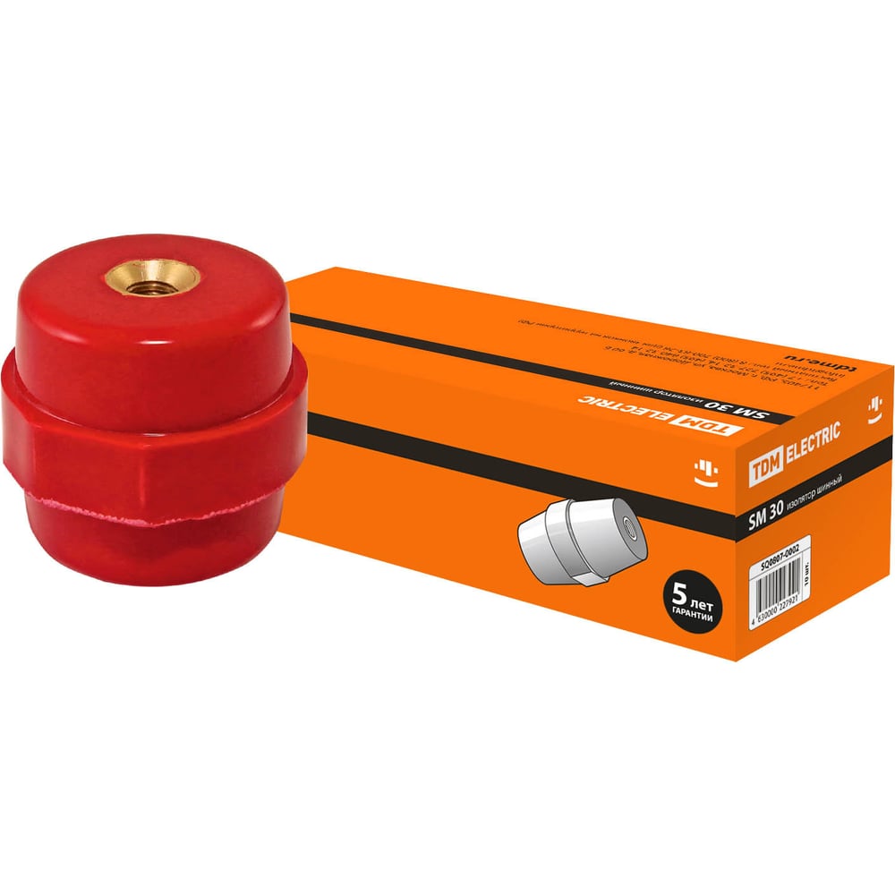 Изолятор TDM SM30, силовой, Н30хD27хМ6мм SQ 0807-0002 - выгодная цена ...