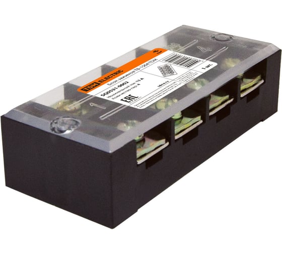 Блок зажимов TDM ELECTRIC ТВ-1504 SQ0531-0002 1