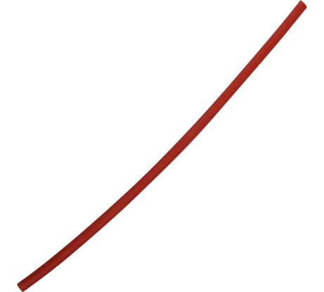 Клеевая термоусадка REXANT ТТК (3:1)-3/1 красная 26-3004