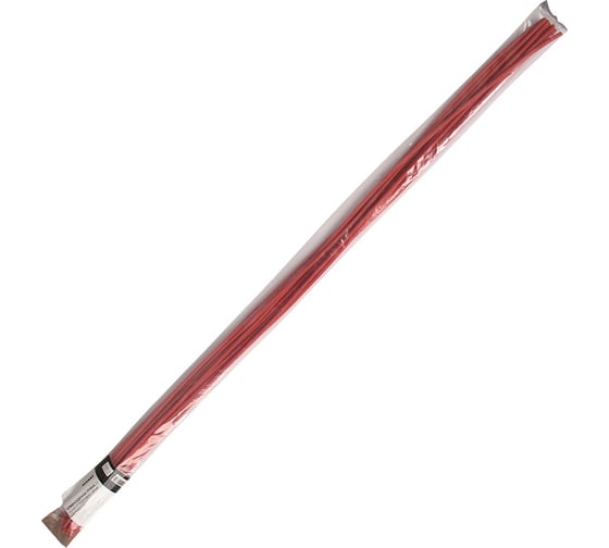 Клеевая термоусадка REXANT СТТК 3/1мм, красная, 10 шт. по 1 м 26-3004