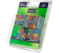 Клемма универсальная монтажная General Lighting Systems разветвительная 3x6 проводов, блистер 5шт GTER7-36-BL5 800414