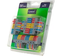 Клемма универсальная монтажная General Lighting Systems разветвительная 3x9 проводов, блистер 5шт GTER7-39-BL5 800415