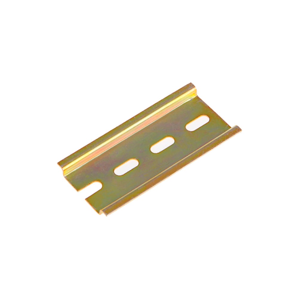 DIN-рейка Металлист L 75, цинк желтый, 100 шт 0000000000414 - выгодная ...