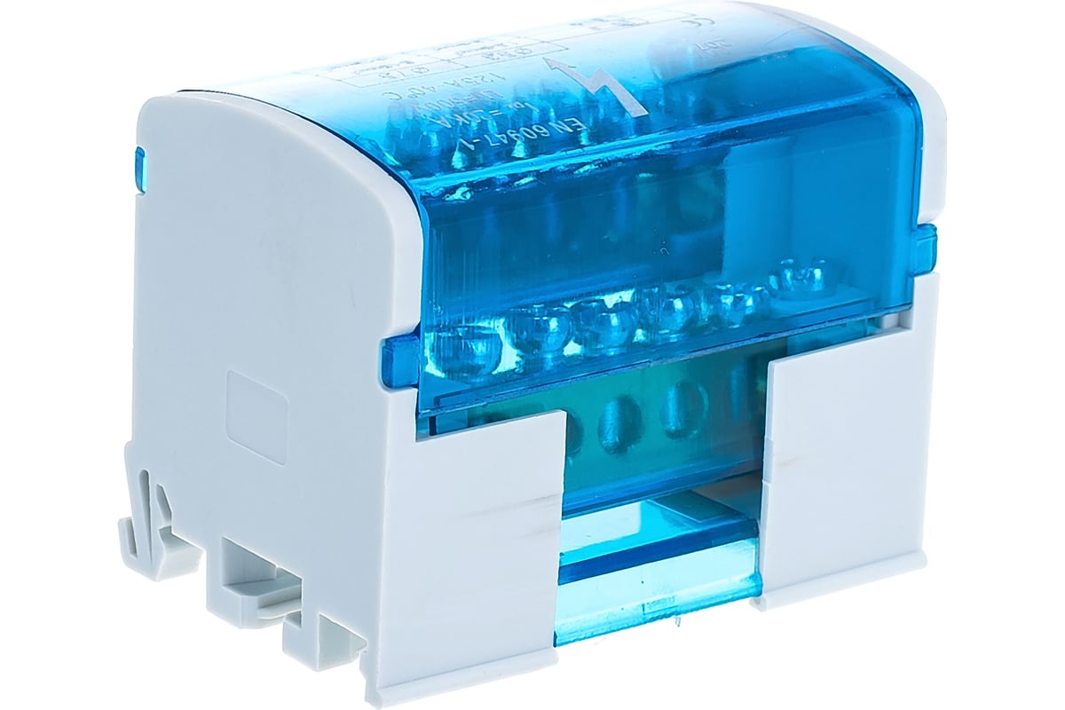 Нулевая шина DORI на Din-рейку в корпусе 2 шины по 7отв. 45007 ...