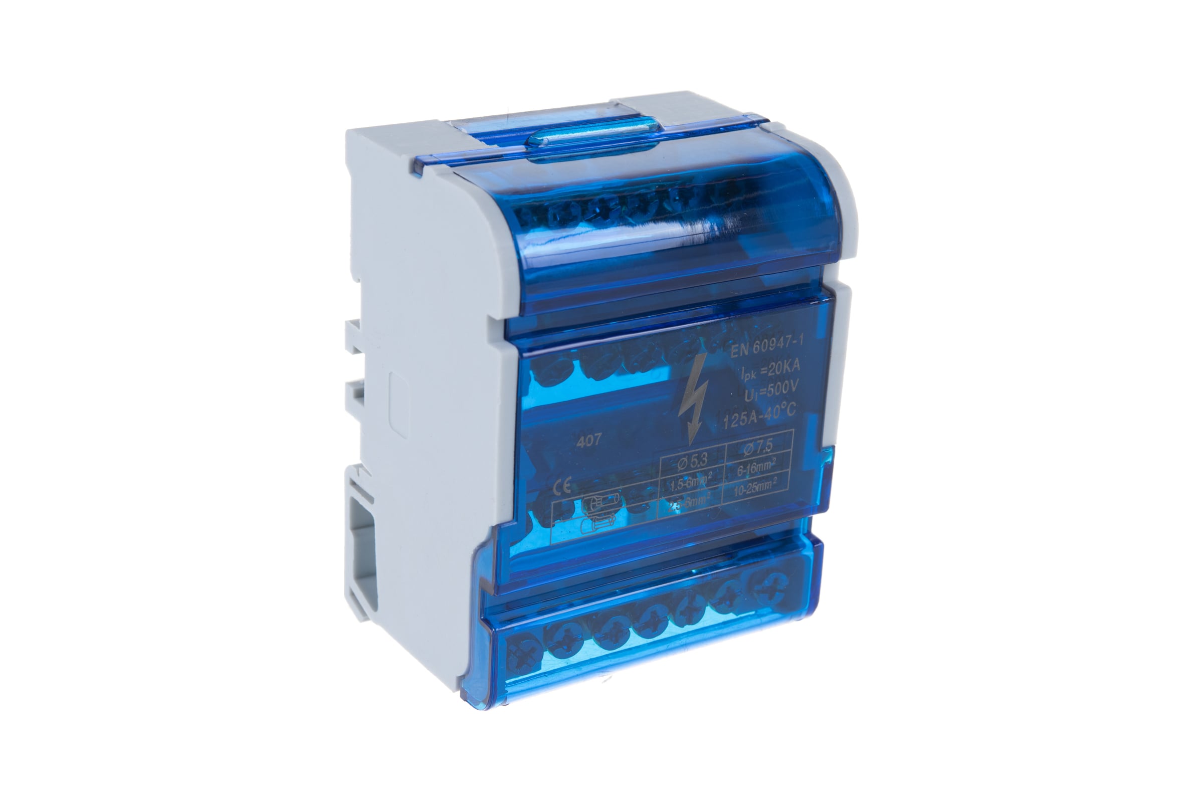 НулеваяшинаDORIвкорпусенаDIN-рейку(кросс-модуль)4х745021