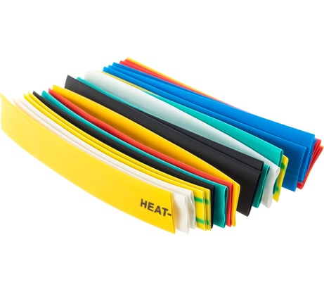 Набор термоусаживаемых трубок DORI ТУТ 10/5 21 шт, 100мм 45175