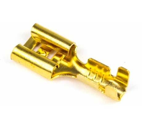 Плоская клемма REXANT гнездо 7.5 мм 1-2.5 мм2 100 шт 08-0921