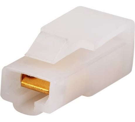 Плоская клемма REXANT гнездо 6.3 мм 1-1.5 мм2 + колодка 50 шт 08-0981