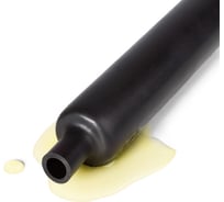 Трубка термоусадочная КВТ ТТ-ГСМ-38.1/19.1 черная 84890