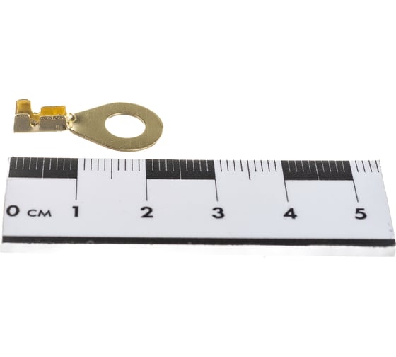Кольцевой наконечник REXANT, d6.2 мм, 0.5-0.8 мм2 100 шт 08-0074