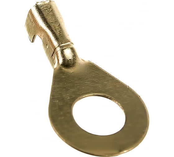 Кольцевой наконечник REXANT, d6.2 мм, 0.5-0.8 мм2 100 шт 08-0074