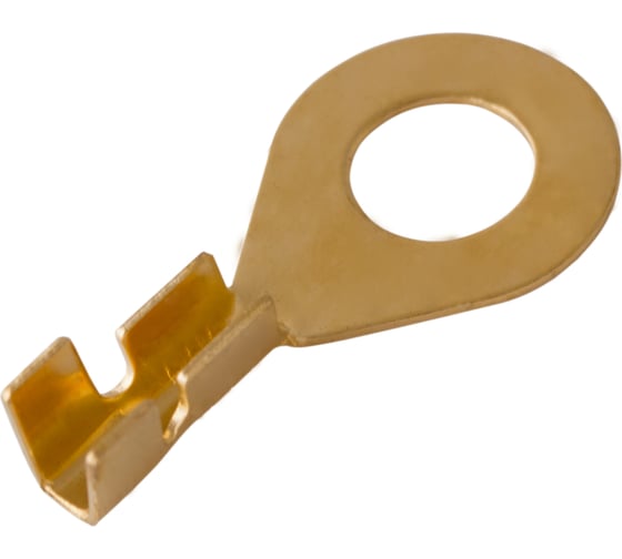Кольцевой наконечник REXANT, d6.2 мм, 0.5-0.8 мм2 100 шт 08-0074