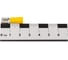 Плоская клемма REXANT изолированная гнездо 7.4 мм 4-6 мм2 /РПИм 5,5-6 100 шт 08-0451 5