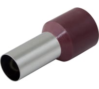 Штыревой втулочный изолированный наконечник REXANT F-16 мм 35 мм2 красный 100 шт 08-0834