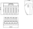 Клемма универсальная OBO Bettermann c зажимом 5x0.2-4 мм2, (222-415) (50 шт/уп) 2054458_V1 2