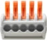 Клемма соединительная для проводов MasterProf 5 x 2,5 мм, тип WAGO (Ваго) (50 шт.) ЭТ.120023.50 9