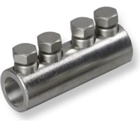 Кабельный соединитель ЭНЕРВИК /ENSTO SLJ70-240R (SLJ70-240) с болтами со срывными головками Al/Cu 70-240 мм² (упаковка 1 шт.) SLJ70-240R-1