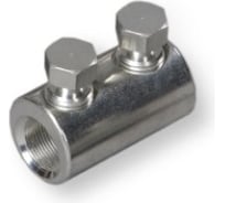 Кабельный соединитель ЭНЕРВИК /ENSTO SLJ16-95R (SLJ16-95) с болтами со срывными головками Al/Cu 16-95 мм² (упаковка 1 шт.) SLJ16-95R-1