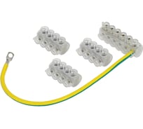 Набор колодок клеммных IEK НК-3, 3xKE10.504+KE10.506, SV50 UZK-NKK-50