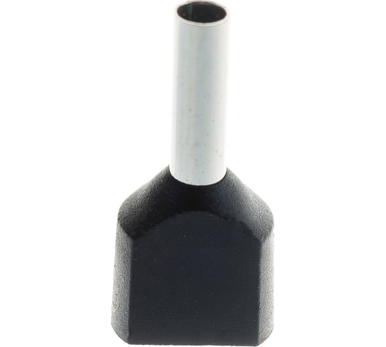 Наконечник Navigator 61 040 NET-E2-1.5-8-B50 НШВИ2, черный 2 провода 50шт/упаковка 61040