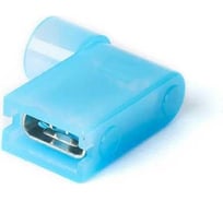 Разъемы флажковые изолированные «мама» в нейлоновом корпусе HLT РФИ-М(н)2.5-(6.3) (20 уп/по 20 шт в уп) 084-13-201