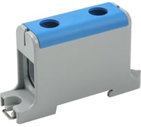 Вводная силовая клемма IEK, КВС ,16-95 кв.мм, синяя YZN12-095-K07