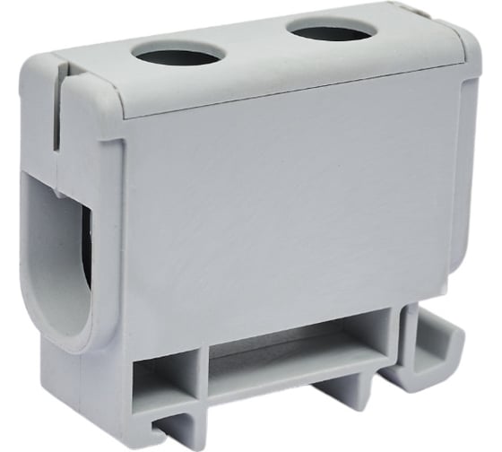 Вводная силовая клемма IEK, КВС, 6-50 кв.мм, серая YZN12-050-K03