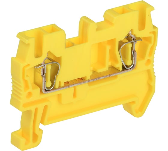 Пружинная клемма IEK, КПИ, 2в-2.5, 31А, желтый YZN11-002-K05 1