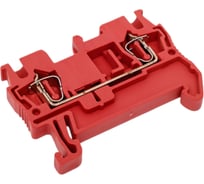 Пружинная клемма IEK, КПИ, 2в-2.5, 31А, красный YZN11-002-K04