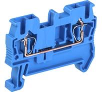 Пружинная клемма IEK, КПИ, 2в-2.5, 31А, синий YZN11-002-K07