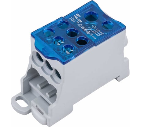 Распределительный блок на DIN-рейку IEK РБД-125А RBD-125