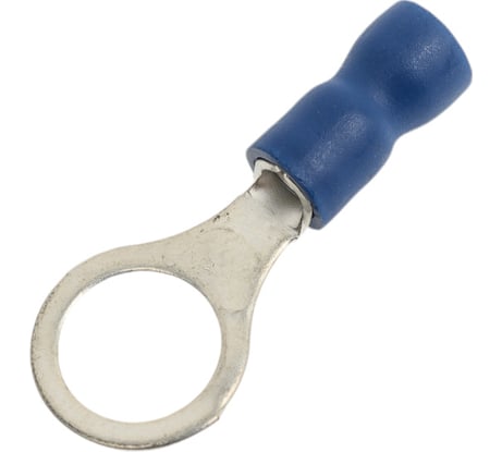 Наконечник кабельный КВТ кольцевой изолированный НКИ 2.5-8 серия EasyFix (100шт/уп) 90894