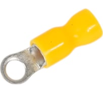 Наконечник кабельный КВТ кольцевой изолированный НКИ 6.0-4 серия EasyFix (100шт/уп) 90895