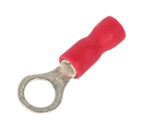 Наконечник кабельный КВТ кольцевой изолированный НКИ 1.5-5 серия EasyFix (100шт/уп) 90889