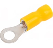 Наконечник кабельный КВТ кольцевой изолированный НКИ 6.0-5 серия EasyFix (100шт/уп) 90896