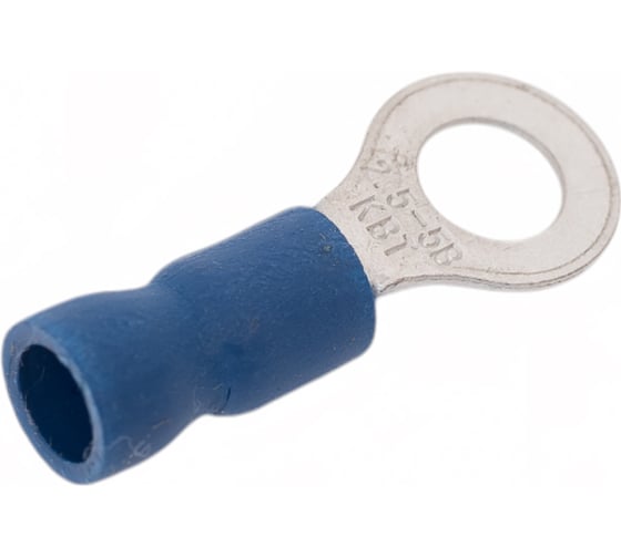 Наконечник кабельный КВТ кольцевой изолированный НКИ 2.5-5 серия EasyFix (100шт/уп) 90892